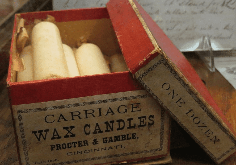 hydrogenated wax candles