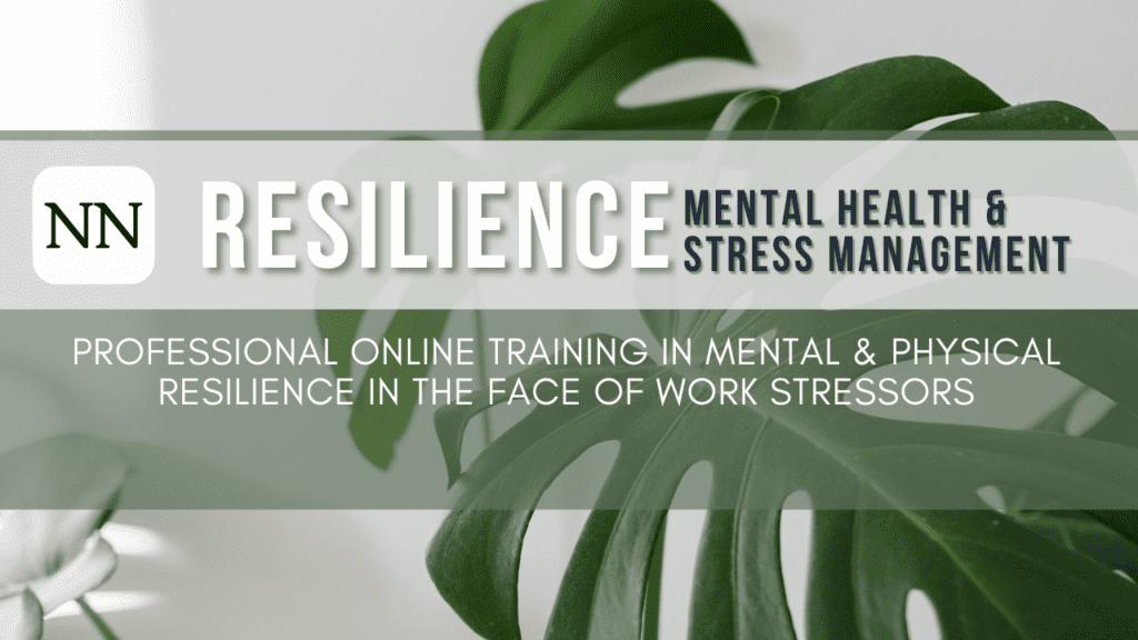 RESILIENCE: MENTAL HEALTH AND STRESS MANAGEMENT ONLINE TRAINING ...
